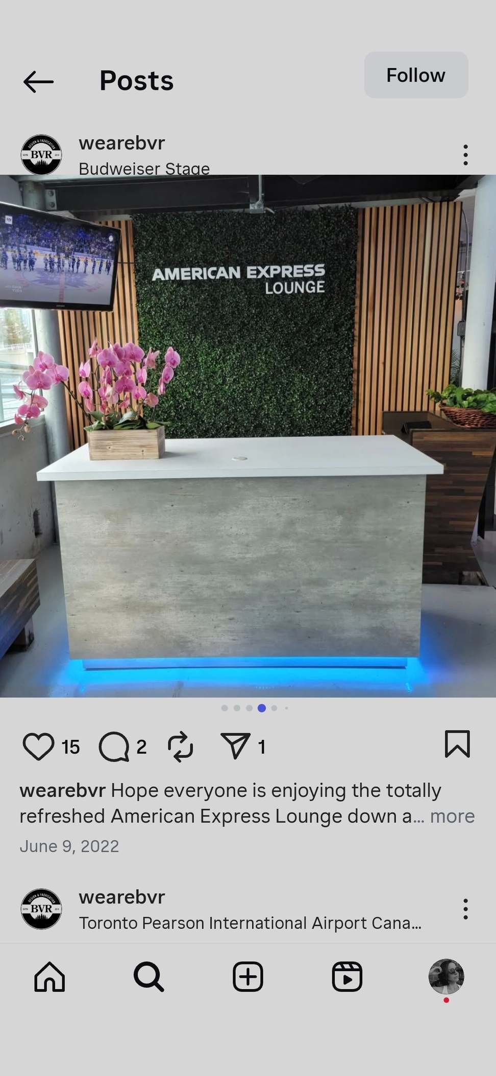 American Express Lounge