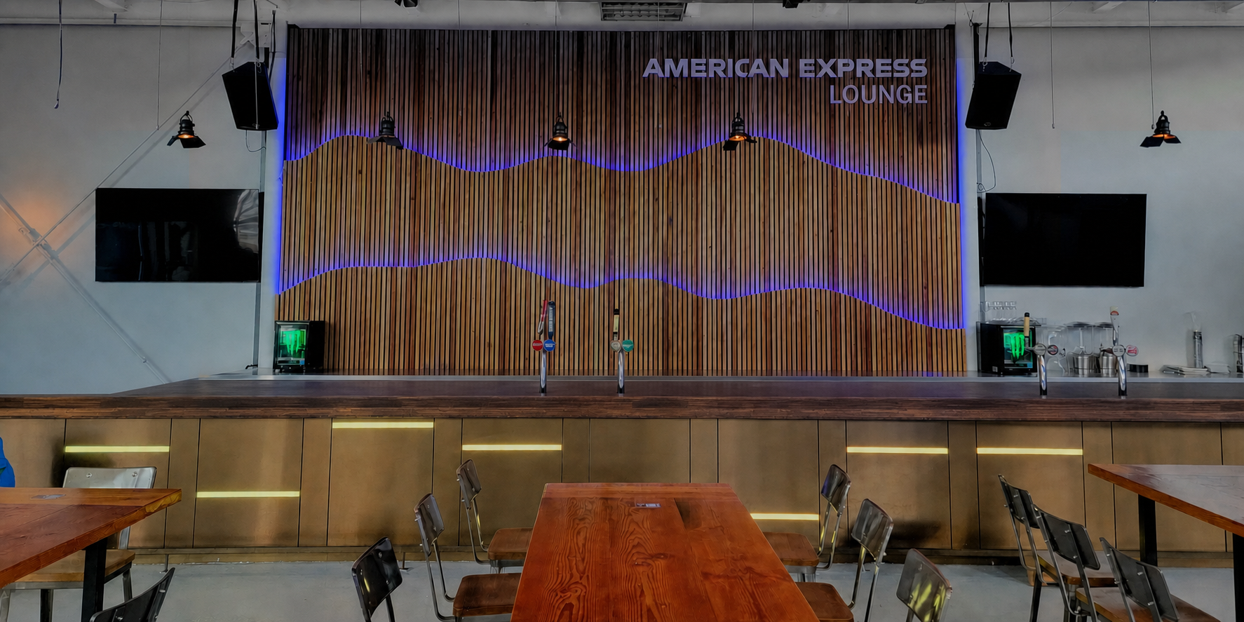 American Express Lounge at Budweiser Stage