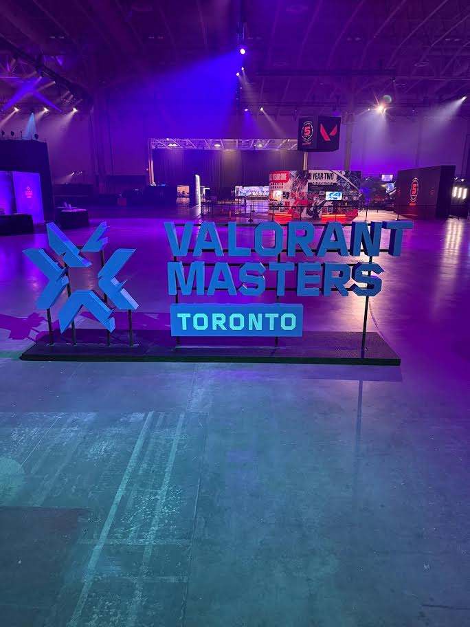Valorant Masters Toronto branded environment